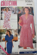 Load image into Gallery viewer, Butterick 3361 Dress, V-Neck, UNCUT, UNUSED,  Size 18-20-22
