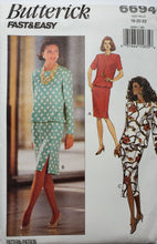 Load image into Gallery viewer, Butterick 6694 Fast &amp; Easy Dress, UNCUT, UNUSED,  Size 18-20-22
