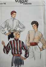 Load image into Gallery viewer, Vogue Pattern 8429, UNCUT, Misses Blouses, Size 16
