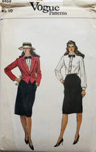 Load image into Gallery viewer, Vogue 8459, UNCUT, Misses Skirt, Jacket and Blouse
