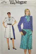 Load image into Gallery viewer, Vogue 8570, Very Easy, Misses Dress and Jacket, UNCUT
