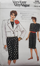 Load image into Gallery viewer, Vogue 9495, Misses Dress and Jacket, UNCUT
