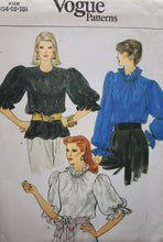 Load image into Gallery viewer, Vogue 8530, UNCUT, Blouses, Ruffles, Size 14-16-18

