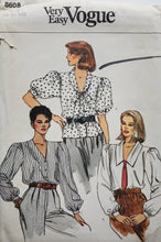 Load image into Gallery viewer, Vogue 8608, UNCUT, Very Easy, Blouses, Size 14-16-18
