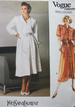 Load image into Gallery viewer, Vogue Pattern 1683, UNCUT, Paris Original Yves Saint Laurent, Misses Dress, Size 12
