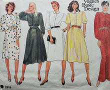 Load image into Gallery viewer, Vintage Vogue 2919, UNCUT, UNUSED Basic Design, Misses Dresses Size 8

