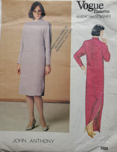 Load image into Gallery viewer, Vogue Pattern 1225, UNCUT, American Designer John Anthony, Misses Dress, Size 8
