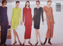 Load image into Gallery viewer, Butterick 5182, Classics, UNCUT, UNUSED Skirt, Very Easy Tunic, Dress, Size 6-8-10

