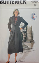 Load image into Gallery viewer, Butterick 6758 UNCUT, UNUSED J.G.Hook Blouse, Skirt and Jacket Size 16
