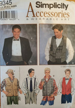 Load image into Gallery viewer, Simplicity Pattern 9345, Men&#39;s Accessories
