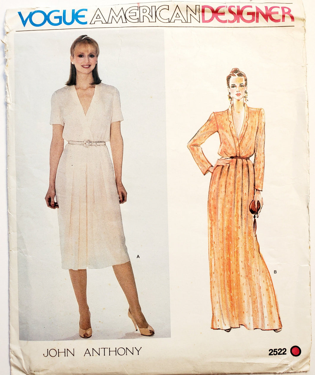 Vogue 2522, UNCUT, Dress Size 8