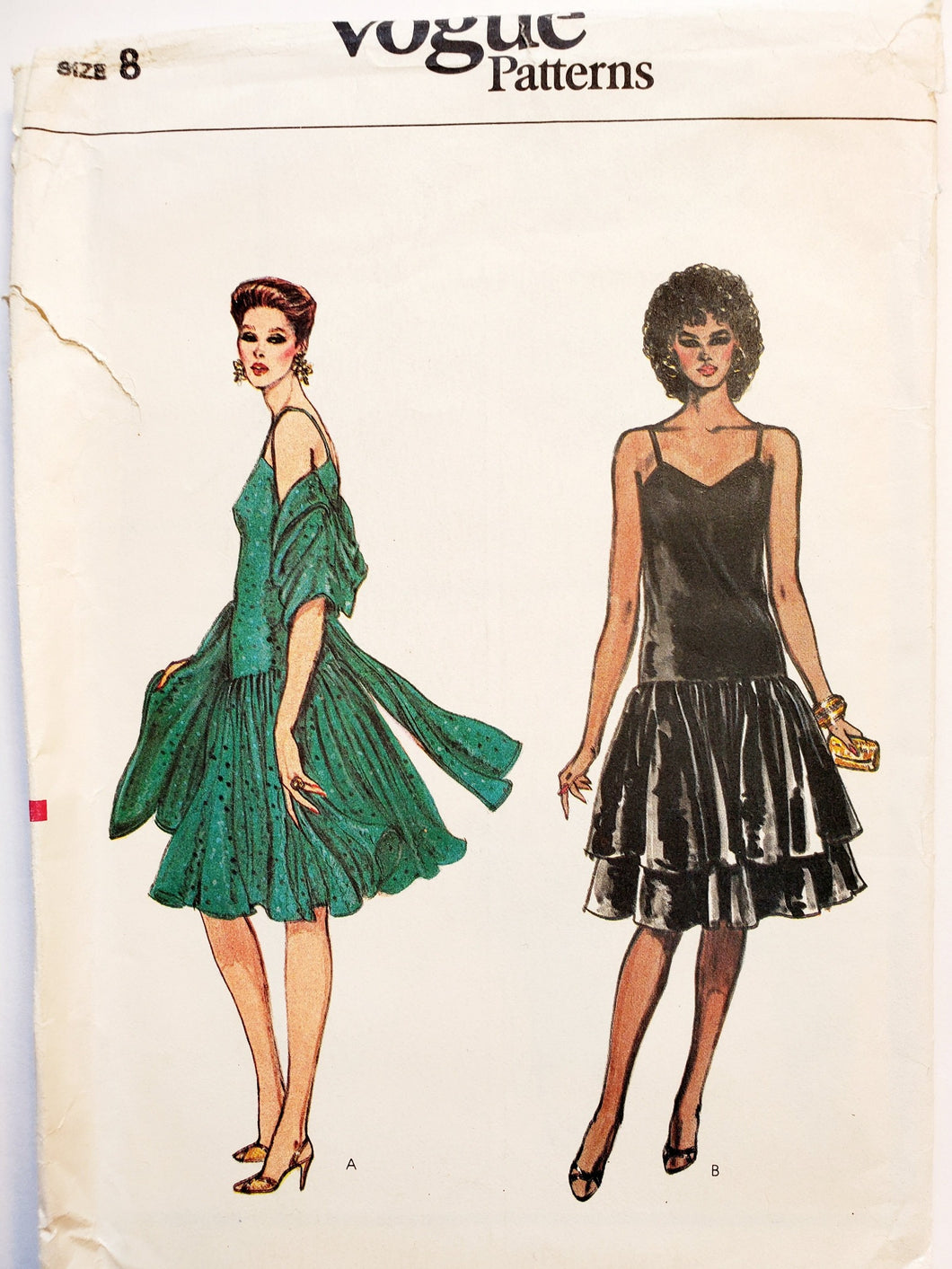 Vogue 8494 Women's Dress and Shawl