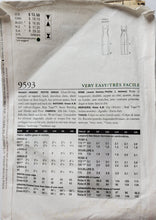 Load image into Gallery viewer, Vogue Pattern 9593 Dress size 8-9-10
