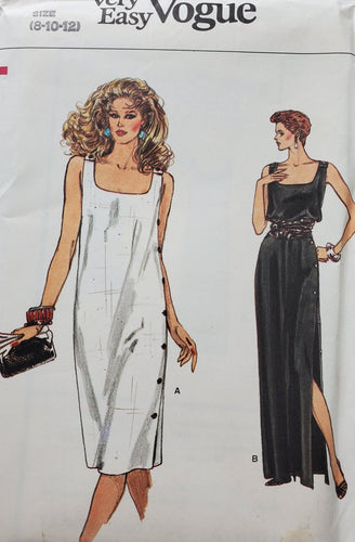 Vogue Pattern 8668 UNCUT Dress Size 8-10-12, Very Rare