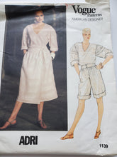 Load image into Gallery viewer, Vogue Pattern 1139, UNCUT, American Designer ADRI, Skirt, Top and Shorts Size 6-8-10, Rare
