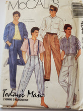 Load image into Gallery viewer, McCalls 4244, Men&#39;s Pants and Shirts, Size 42, Vintage
