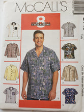 Load image into Gallery viewer, McCalls 2149, Men&#39;s Shirts, Size XXX Large 54, 56, Vintage 
