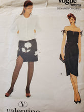Load image into Gallery viewer, Vogue Pattern 1154 UNCUT, Designer Original Valentino, Dress Size 14, Vintage and Very Rare 
