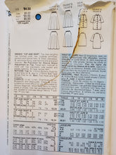 Load image into Gallery viewer, Vintage Vogue Pattern 9245, UNCUT, Misses Skirt and Top Size (14-16-18)
