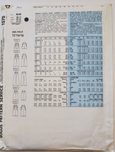 Load image into Gallery viewer, Vogue Pattern 1570, UNCUT, Basic Design Series, Pants, Shorts and Skirts Size 12-14-16 Vintage
