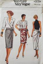 Load image into Gallery viewer, Vogue 9628 UNCUT Women&#39;s Skirt Size 14-16-18, Vintage and Very Rare

