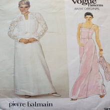 Load image into Gallery viewer, Vogue Pattern 2835, UNCUT, Paris Original Pierre Balmain, Dress Size 12, Rare
