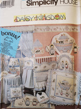 Load image into Gallery viewer, Simplicity 7255, UNCUT, Daisy Kingdom Baby Room Decor, Vintage
