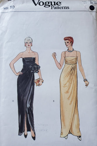 Vogue 8304, UNCUT, Dress Size 10, Vintage