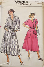 Load image into Gallery viewer,  Vogue Pattern 9249, UNCUT, Vogue Top and Skirt, Size 8-10-12, Vintage &amp; Very Rare
