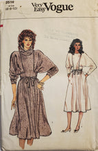 Load image into Gallery viewer, Vintage Vogue Pattern 8516 ,Very Easy, UNCUT, Misses Dress Size 6-8-10, Extremely Rare
