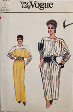 Load image into Gallery viewer, Vogue Pattern 8594 Very Easy, UNCUT, Dress Size 14-16-18, Vintage &amp; Very Rare

