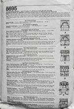 Load image into Gallery viewer, Simplicity Pattern 8695, UNCUT, Appliqued Curtains, Vintage
