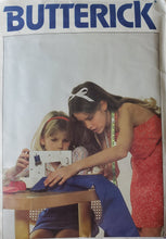 Load image into Gallery viewer, Butterick 0000 UNCUT, Learn-to-Sew Pattern, Girl&#39;s Sizes 7 - 14, Vintage and Unique
