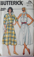 Load image into Gallery viewer, Vintage Butterick Pattern 3225, UNCUT, Misses Dresses Sizes 12-14-16
