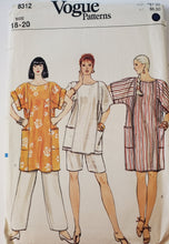 Load image into Gallery viewer, Vintage Vogue Pattern 8312, UNCUT, Misses Dress, Top and Tunic
