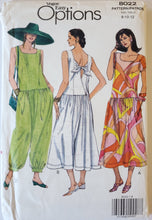 Load image into Gallery viewer, Vintage Vogue Pattern 8022, UNCUT, Misses Vogue Dress and Jumper, 8-10-12, Rare
