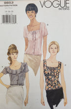 Load image into Gallery viewer, Vintage Vogue Pattern 9853, UNCUT, Misses Dresses 14-16-18 
