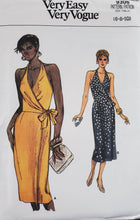 Load image into Gallery viewer, Vintage Vogue Pattern 9306, UNCUT, Very Easy Wrap Dress Misses Sizes 6-8-10, Very Rare
