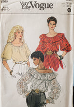 Load image into Gallery viewer, Vogue Pattern 8265  Blouses
