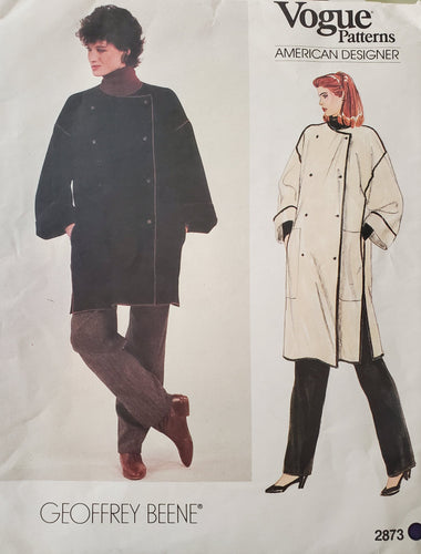 Vogue Pattern 2873 Coats