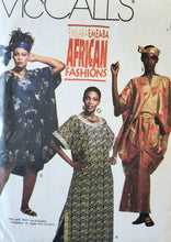 Load image into Gallery viewer, McCalls 6861 Misses Authentic African EMEABA Fashions Caftans and Tunics
