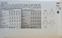 Load image into Gallery viewer, Vintage Butterick 4700 Cowl Neck Dress, ALL Sizes, Extremely Rare
