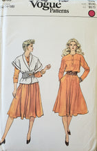 Load image into Gallery viewer, Vintage Vogue 8395 - Misses Dress and Jacket, Size 12-14-16, UNCUT

