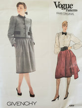Load image into Gallery viewer, Vintage Vogue 1203 - Givenchy Original - Misses Skirt, Jacket &amp; Blouse, Size 10 UNCUT
