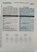 Load image into Gallery viewer, Butterick 4019 UNCUT, Fast &amp; Easy - Misses Loose-fitting Single Pleat Dress Size 20-22-24

