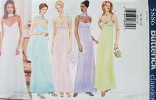 Load image into Gallery viewer, Butterick 5886 Classic Evening Dresses, UNCUT, Size 18-20-22
