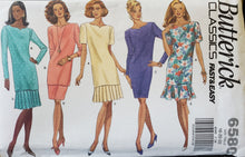 Load image into Gallery viewer, Butterick 6580 Dress Patterns
