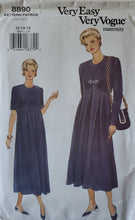Load image into Gallery viewer, Vintage Vogue 8890 UNCUT Misses Maternity Dress, Size 12-14-16
