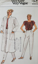 Load image into Gallery viewer, Vogue 9536 Coat, Top, Pants, size 8-10-12
