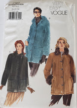 Load image into Gallery viewer, Vogue 7127 Easy Jacket, Hooded Option, Size 20-22-24
